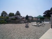 821 Beach Haven West Blvd., backyard